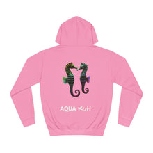 Load image into Gallery viewer, Seahorse Hoodie with Backprint - aquarium fish
