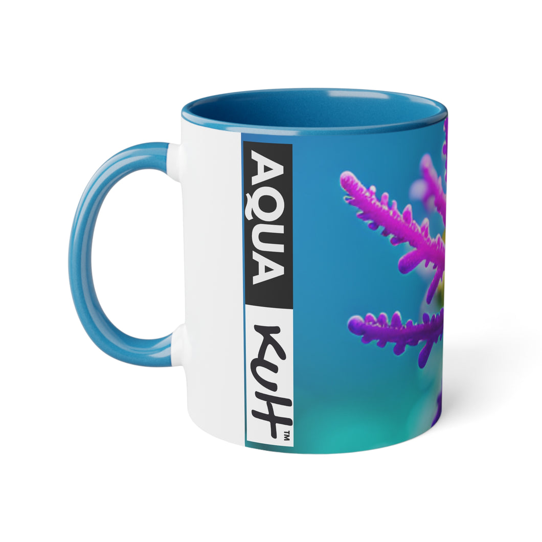 Coral #1 Ocean Blue Deluxe Coffee Mug