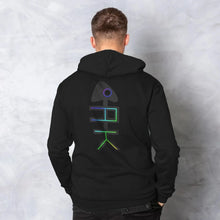 Load image into Gallery viewer, Deluxe Piranha Hooded Sweatshirt +Backprint
