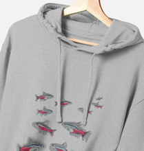 Load image into Gallery viewer, Neon Tetra Hooded Top
