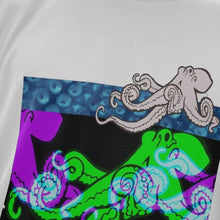 Load image into Gallery viewer, Octopus T-shirt AK™ fish Logo
